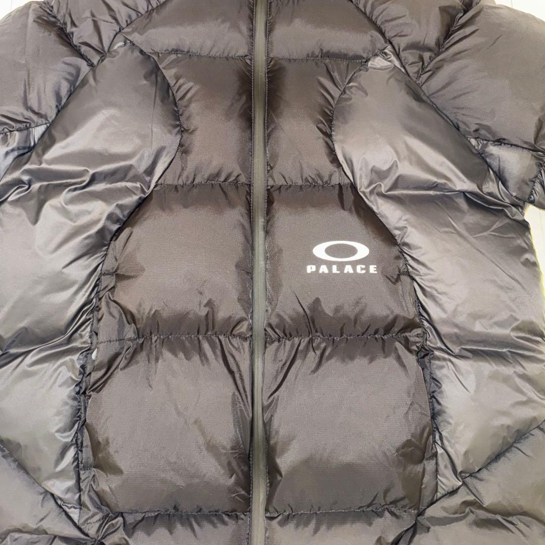PALACE × OAKLEY Puffa black ダウンジャケット　S
