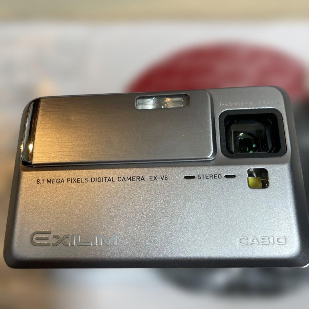 カシオ　EX-V8 デジタルカメラ　コンデジ　撮影可