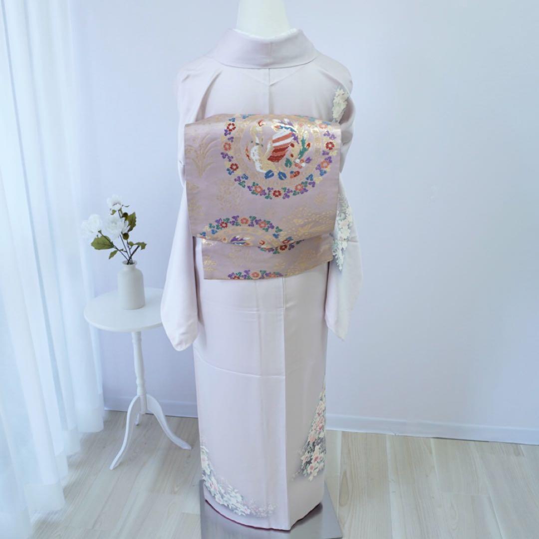 ピヨ品訪問着　4点フルセット 355D 七五三 お宮参り 卒業式　入学式