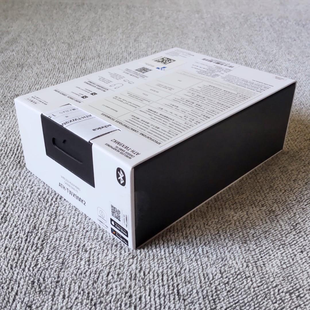 オーディオテクニカ ATH-TWX9MK2（ホワイト）＋保護ケース付き【新品】