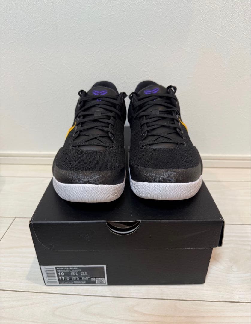 シューズ(男性用) Nike Kobe8 Protro BlackandUniversityGold