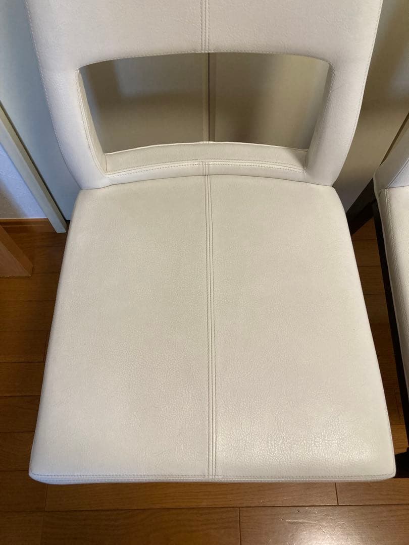 IDEE イデー ホワイト ダイニングチェア 2脚セット カフェ サロン