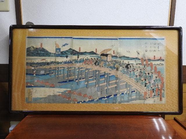 頼朝　行列図　M580