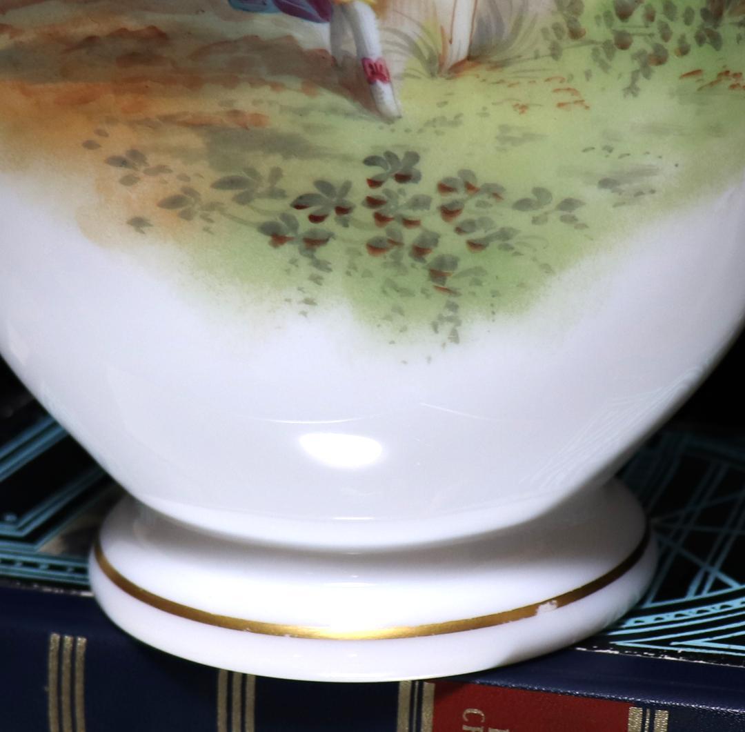 オールドバカラ 美術館級 至高の特大花瓶 オパーリンクリスタル製手彩色天使図飾壷