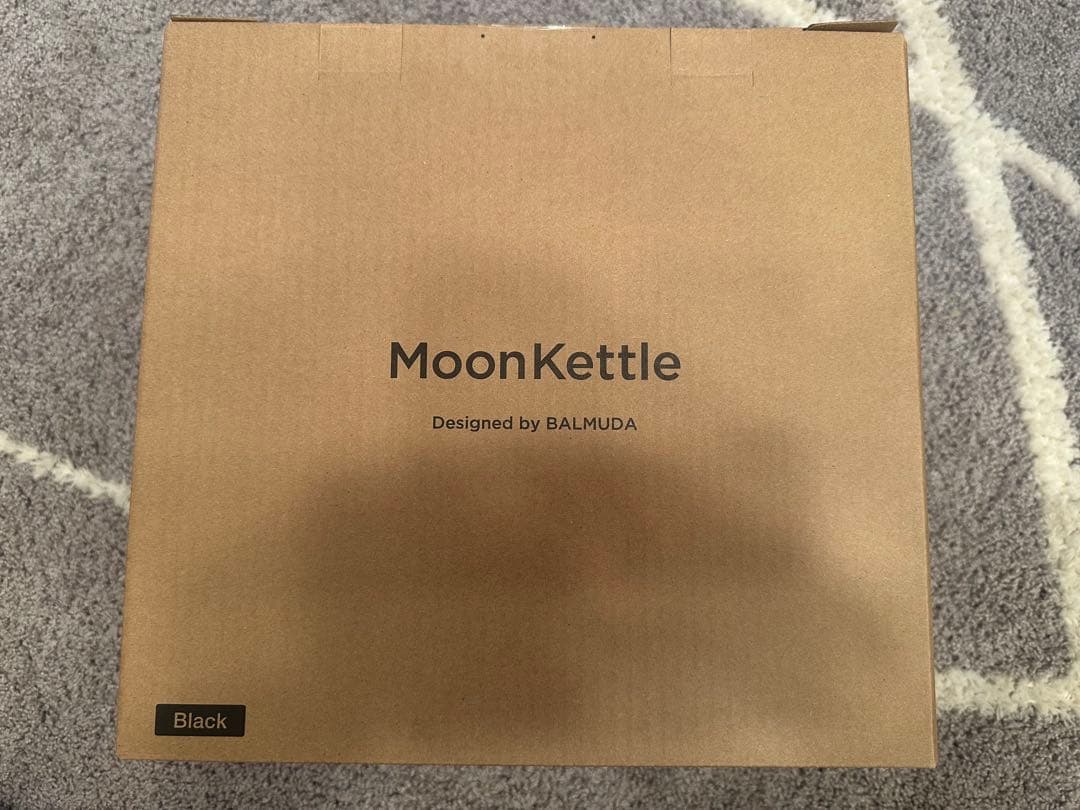 本日限定特価！！BALMUDA. MoonKettle KPT02JP-BK