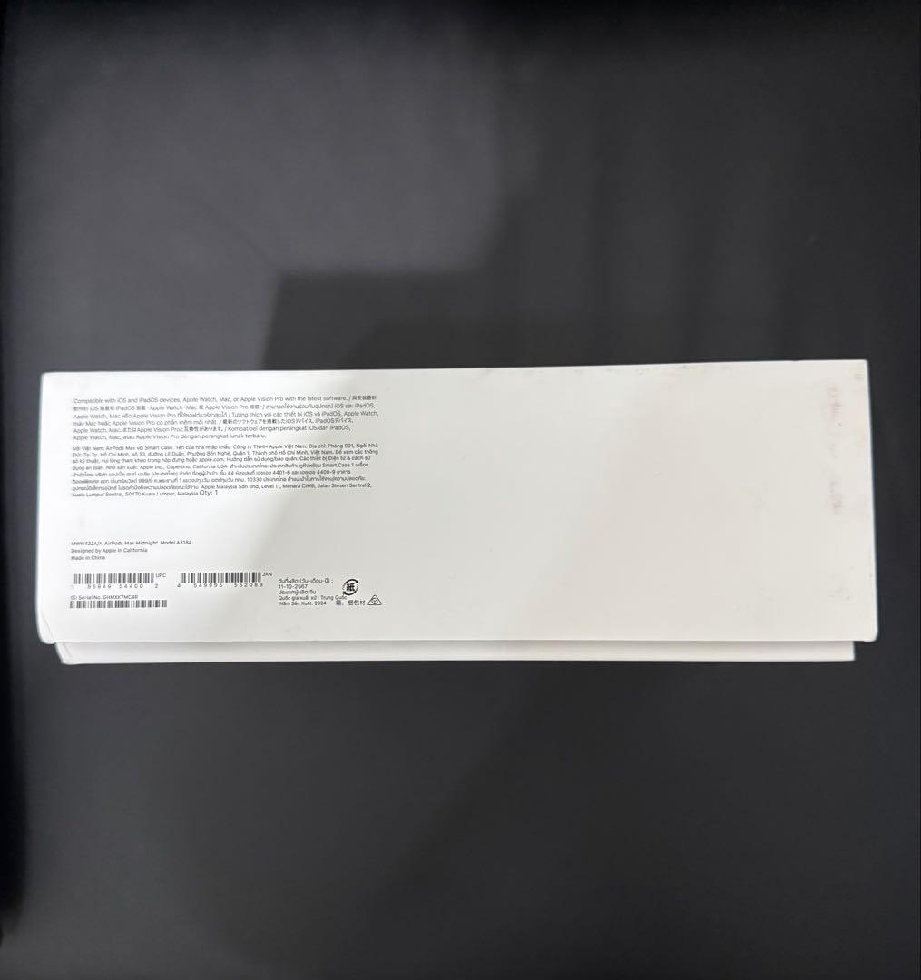 Apple AirPods Max ミッドナイト 2024年モデル