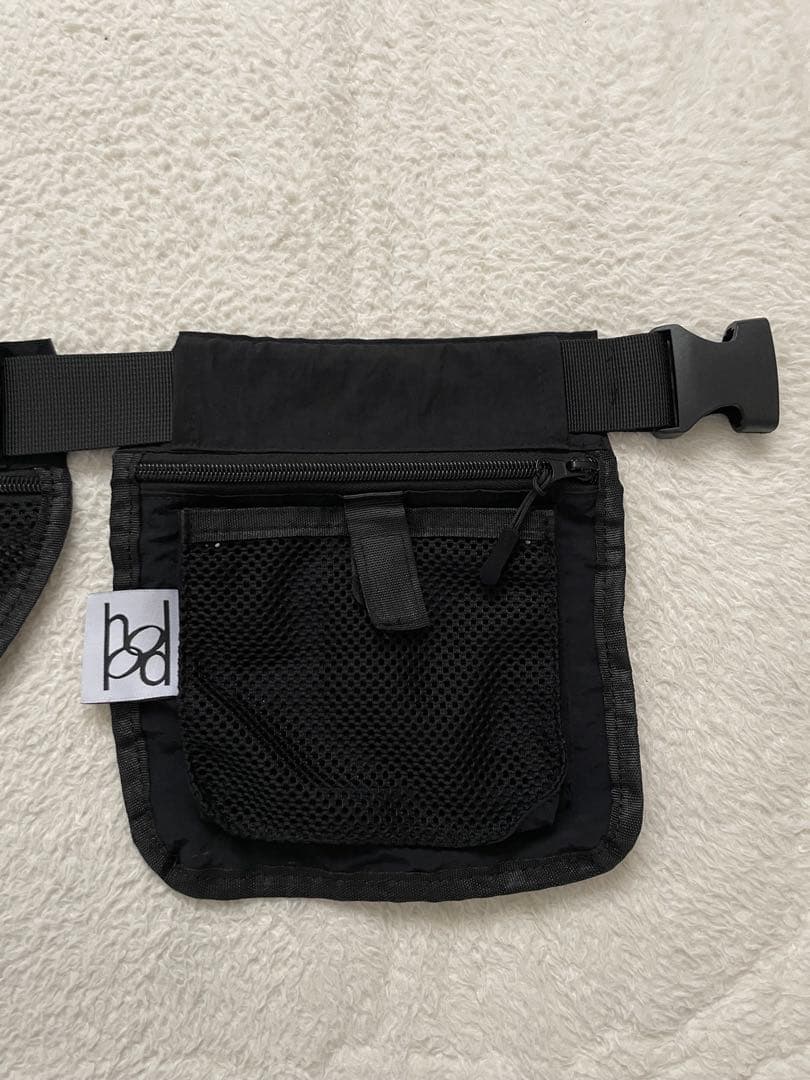 hood モリハルナ　ベルトバッグ　belt bag