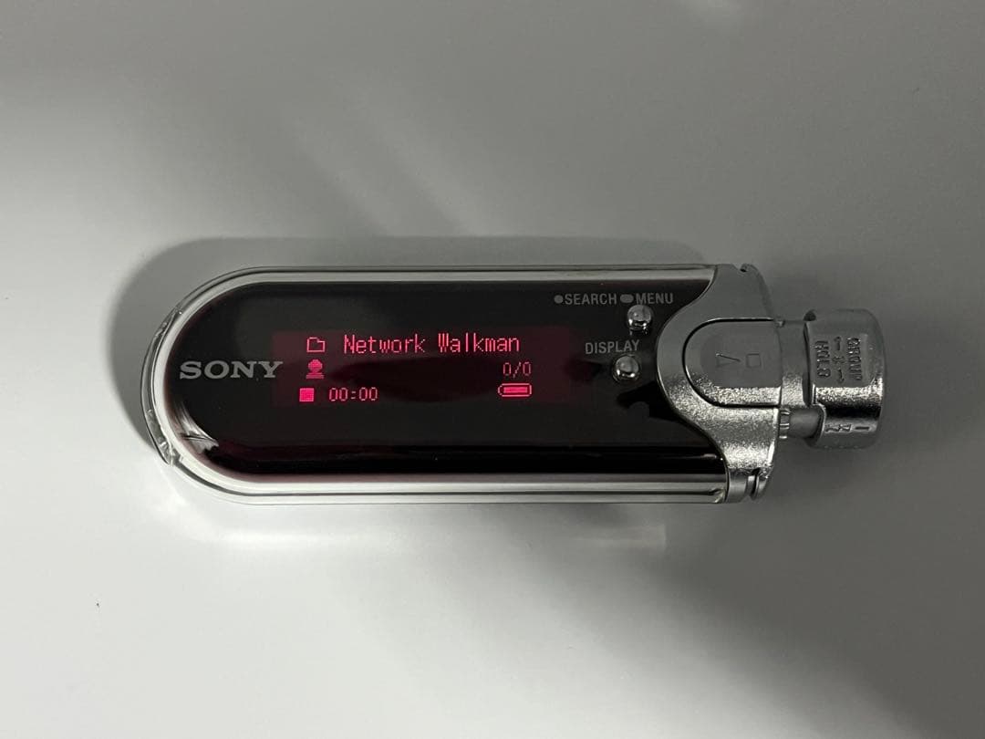 SONY WALKMAN ウォークマン NW-E405 レッド系