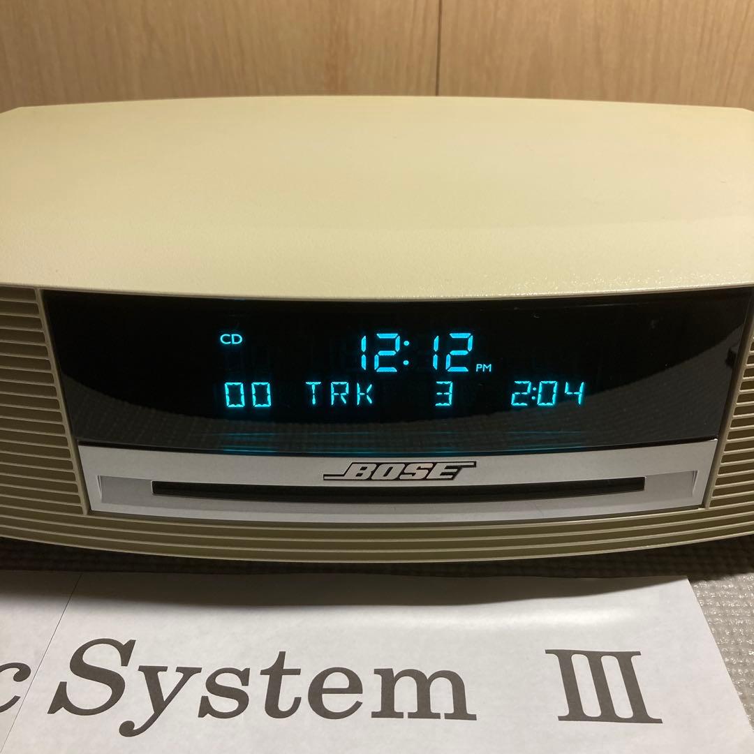 ワイドFM、完動&メンテ品　Bose wave music systemⅢ