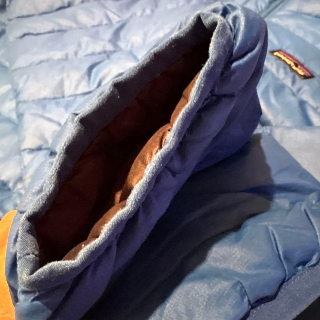美品 patagonia パタゴニア ダウンセーター サイズS ブルー 青