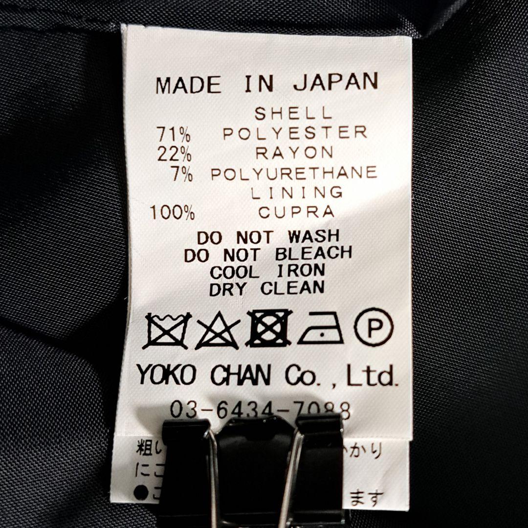 【極美品】YOKO CHAN ワンピース ドレス パール ノースリーブ 黒 38