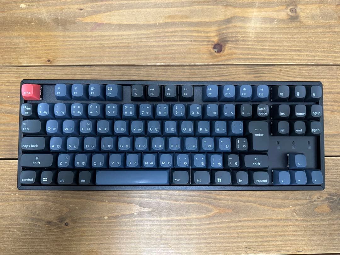 美品☆ Keychron K8 Pro 日本語配列 RGB 赤軸　win/mac