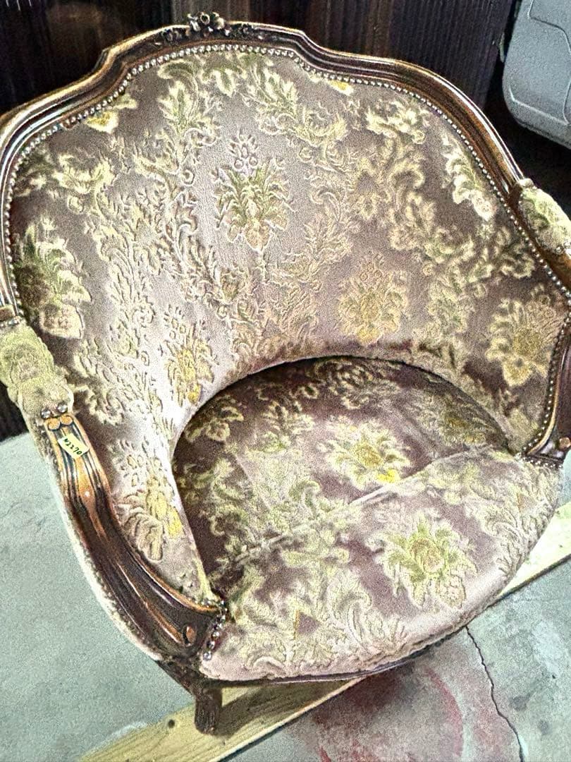 N2270 ドマーニ ルイXV 1人掛けソファ シングルソファ