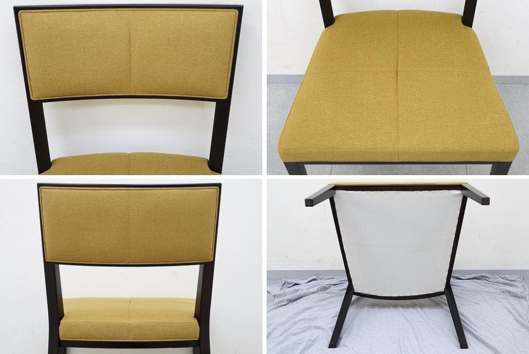 A②2脚セット 美品 TIME&STYLE ダイニングチェア 椅子 旭川家具