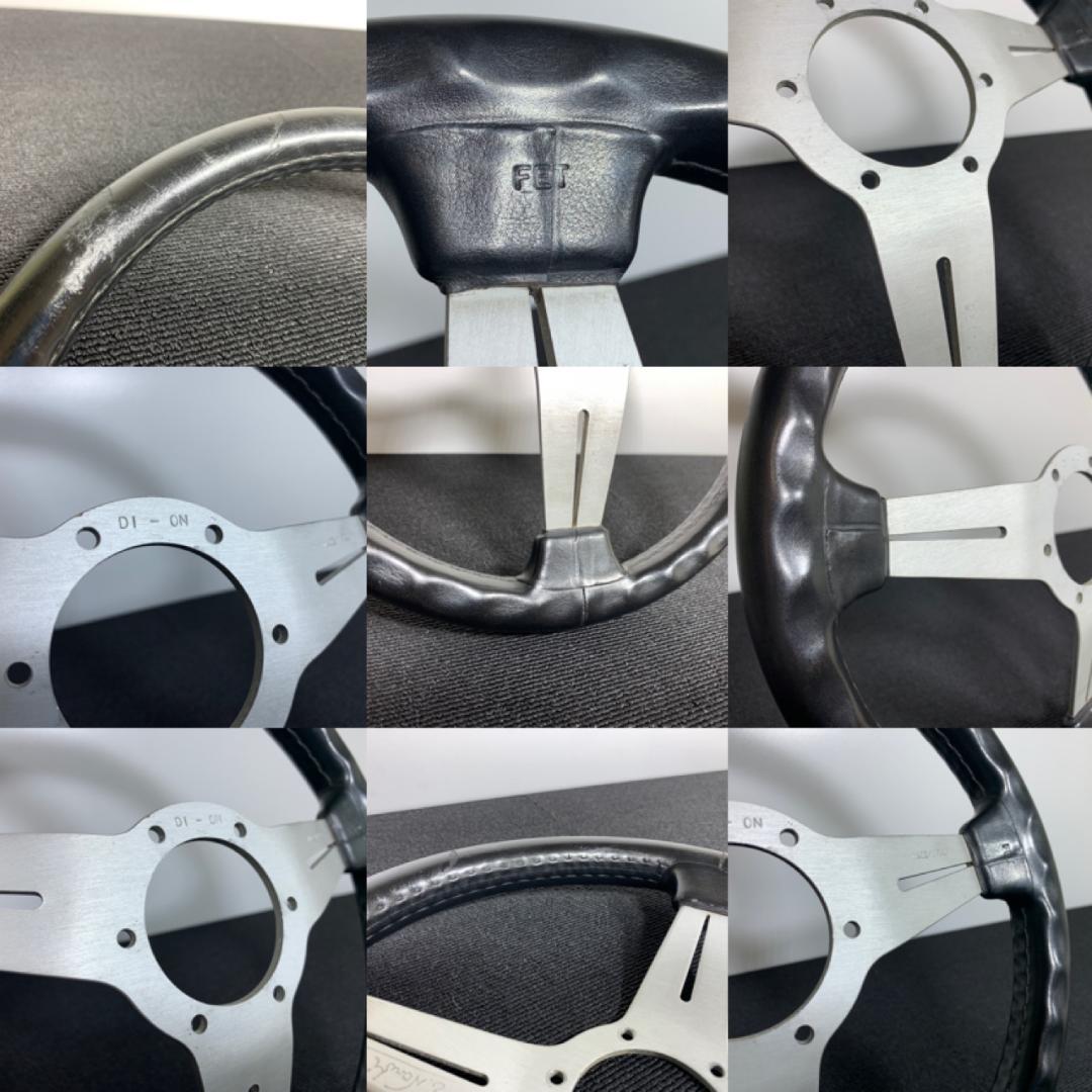 ナルディ クラシック シルバースポーク 33φ レザー 新品ホーンボタン付