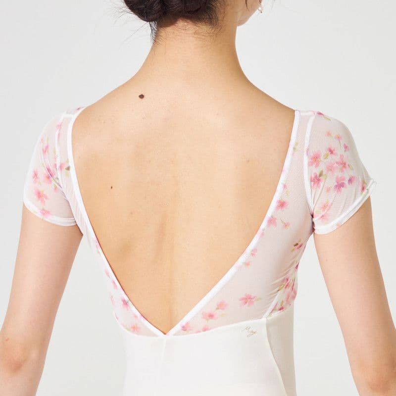 チャコット　永久メイ　コラボ　キャップスリーブレオタード