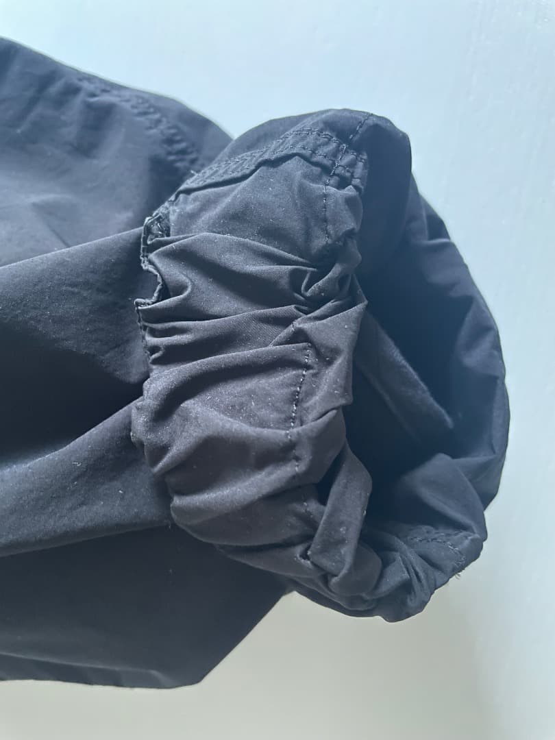 【美品】エイトン エアーウェザーショートモッズコートメンズ 黒