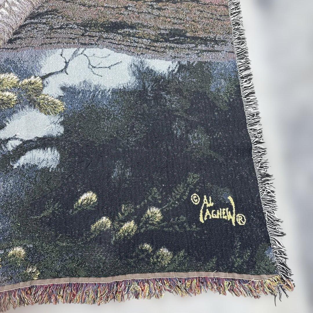 ピューマ　マルチカバー　ソファカバー　ヴィンテージラグ　170x127