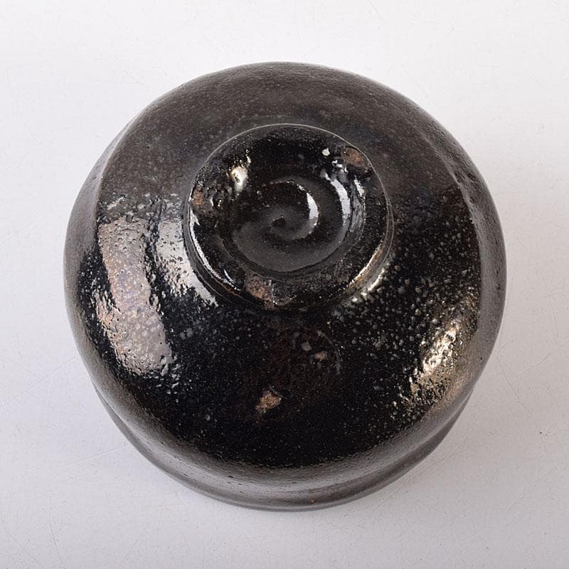 茶道具　黒楽茶碗　時代箱　V　R8626