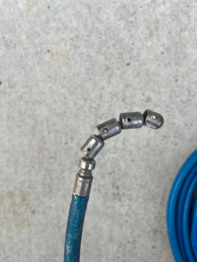 排水管洗管ホース　高圧洗浄機用