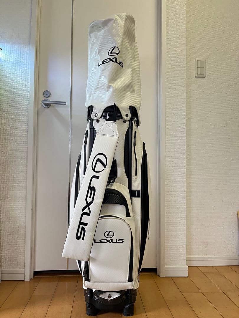 LEXUS ゴルフキャディバッグ ホワイト