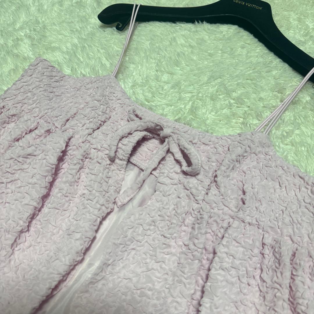 美品 ポピー Poppy BALLOON RIBBON CAMI 店舗限定色