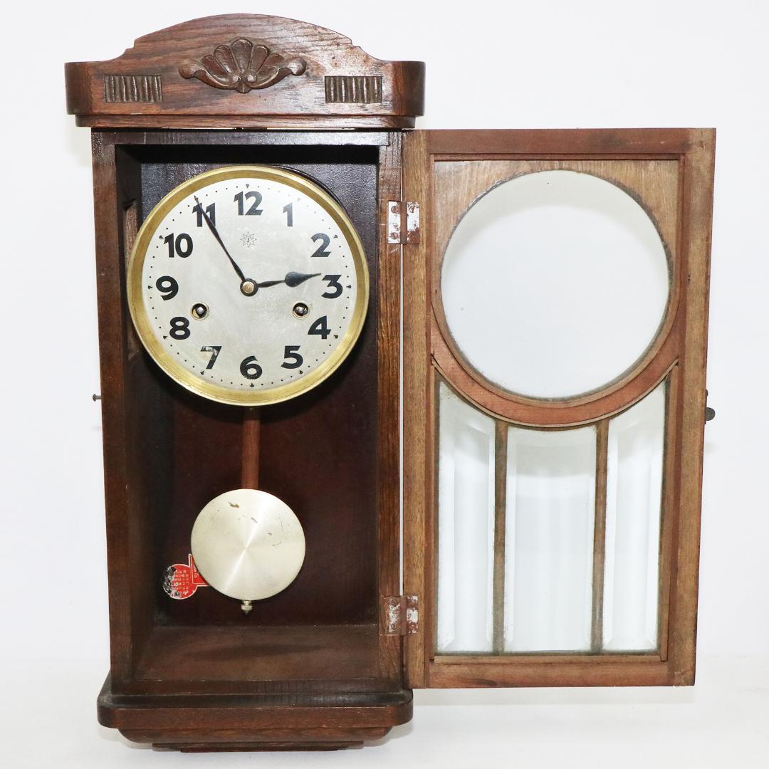 ドイツ製 JUNGHANS ユンハンス 柱時計 手巻