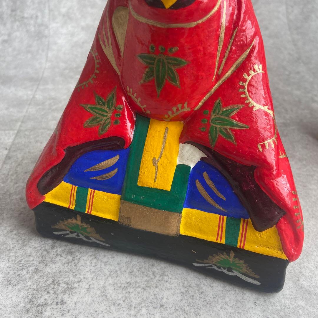 三次土雛　お雛様　雛人形　伝統工芸品　三次人形窯元　無形文化財　レトロ