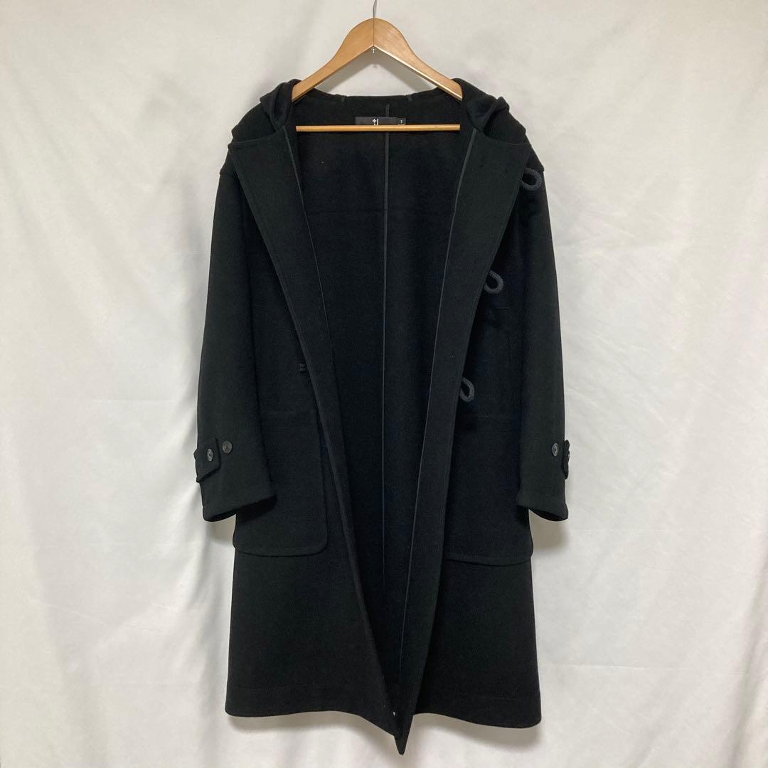 未使用級 UNIQLO ＋J ダッフルコート ブラック S ウール ジルサンダー