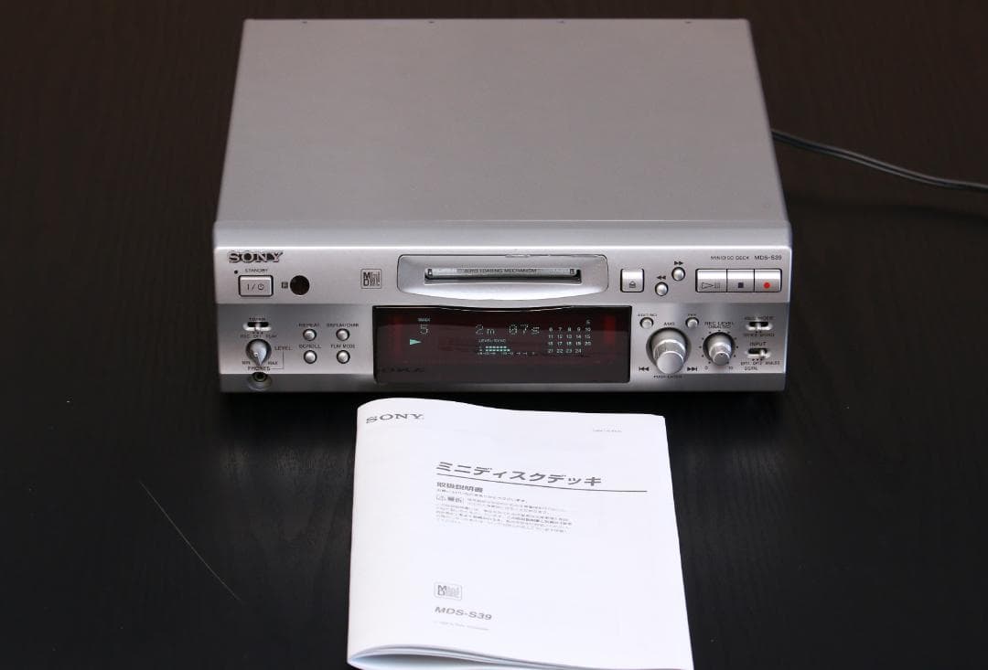 SONY MDS-S39 MDプレーヤー/レコーダー　日本製　完動品