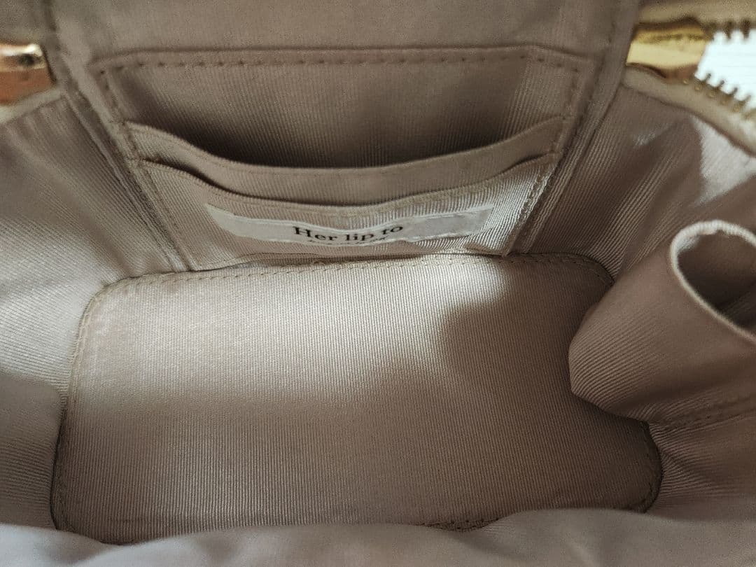 ★HANA★Monogram Quilted Vanity Bag