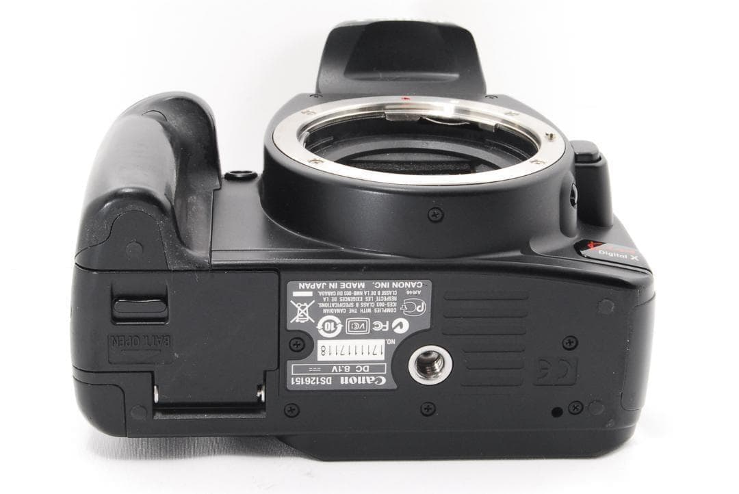 Canon kiss X 一眼レフカメラ お手頃価格 シングルレンズセット