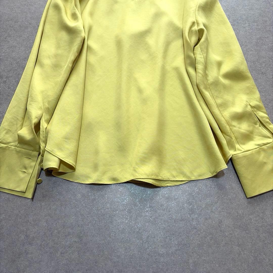アルアバイル♡スカーフネックブラウス イエロー サイズ2