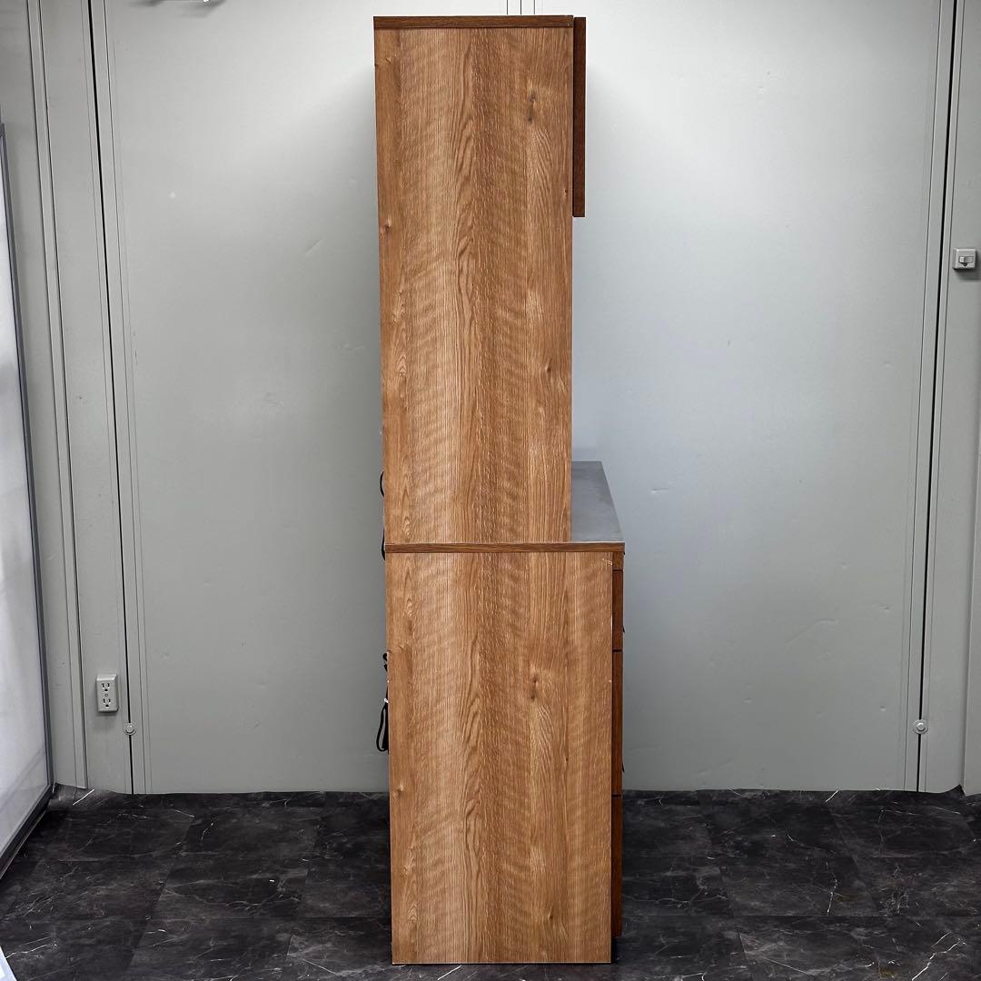 ∞わらしべunico 食器棚 ADDAY アディ キッチンボード W820