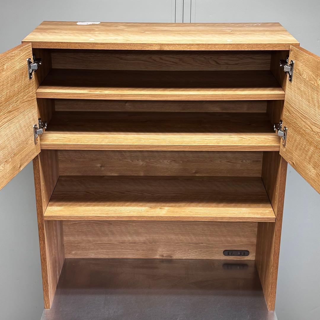 ∞わらしべunico 食器棚 ADDAY アディ キッチンボード W820