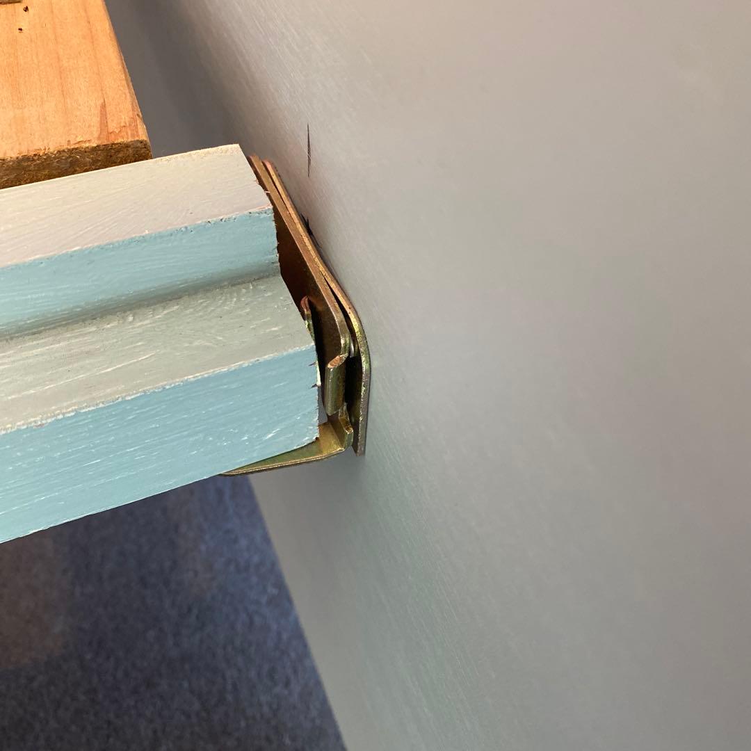 【引き取り限定】クイーンサイズベッドフレームのみ　シャビーシック