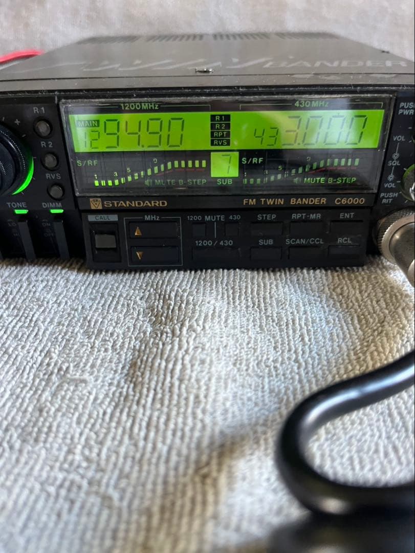 スタンダード C6000 1200/430MHz 10W FMデュアルバンド