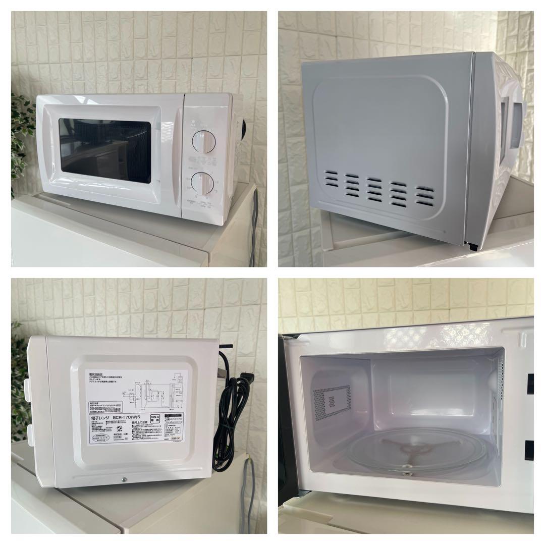 Berry ✨設置まで❗️家電3点セット　冷蔵庫&洗濯機&電子レンジ　美品