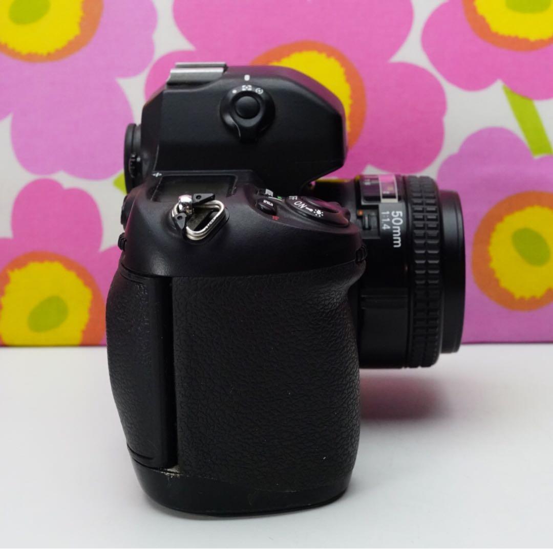 一推しフィルムニコン❤️F100 単焦点50mm1.4付❤️高性能フィルムカメラ