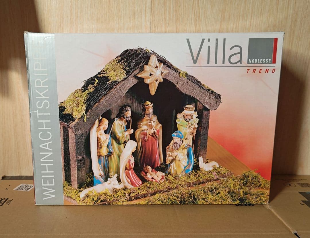 キリストの降誕 誕生シーン◎クリスマス◎フィギュア◎飾り◎陶器◎宗教