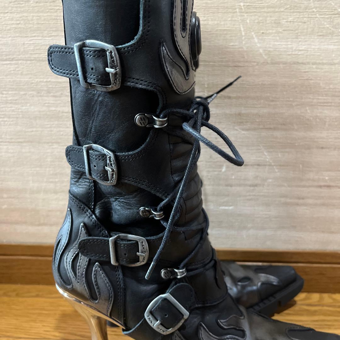 NEW ROCK ヒールブーツ