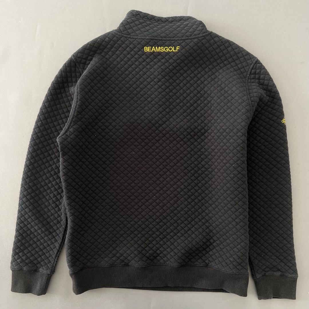 BEAMS GOLF ビームスゴルフ　ダイヤキルト　プルオーバー　ブルゾン　ロゴ