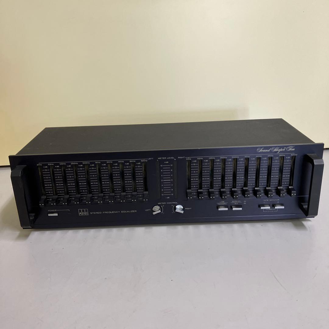 D-1 オーディオ機器 グラフィックイコライザー グADC SS-10