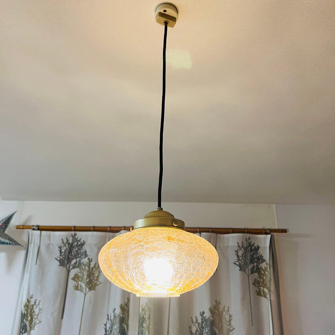 unico みかんヒビ　ペンダントライト