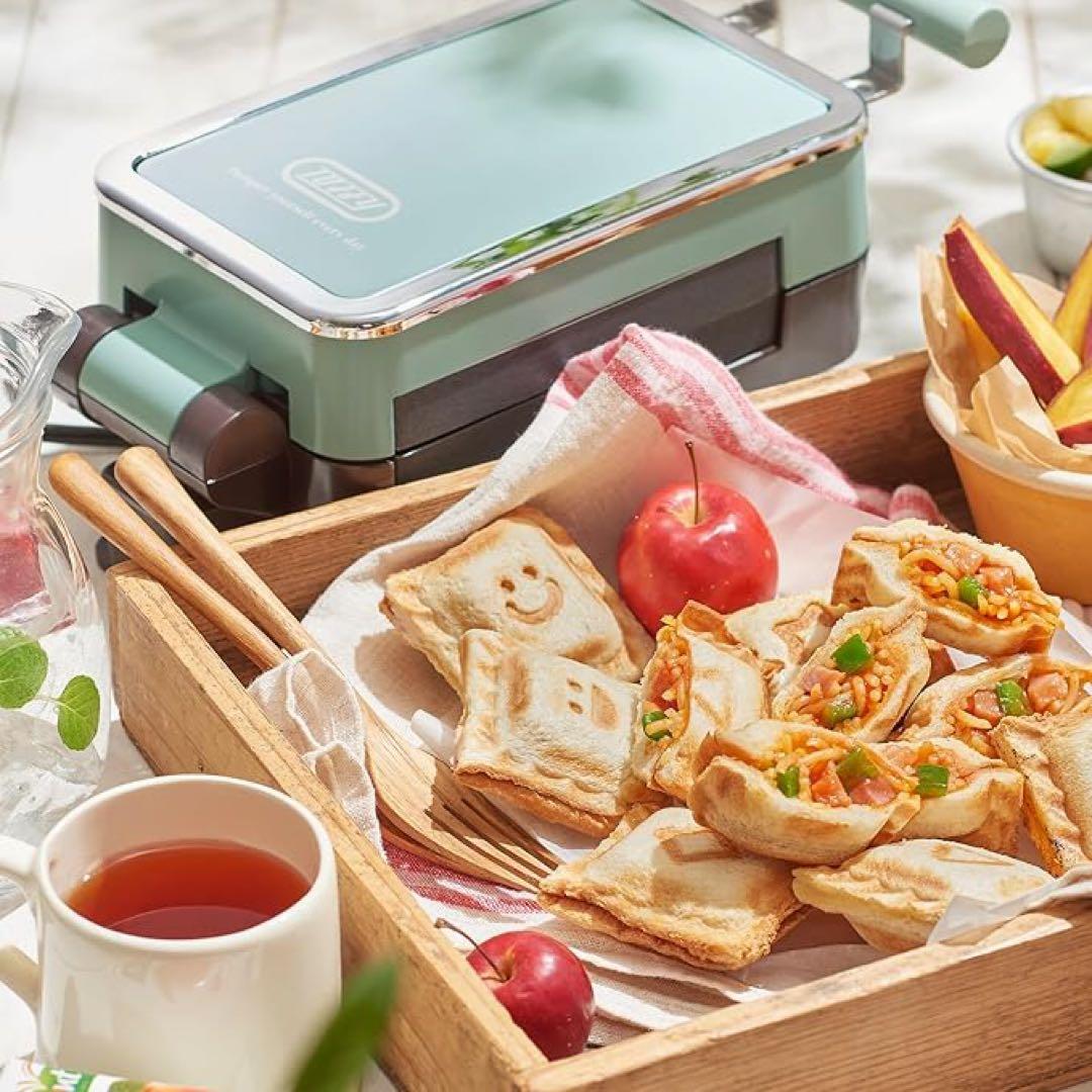 Toffy クォーターホットサンドメーカー K-HS6 別売プレート付き