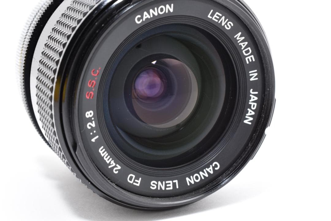 キャノン CANON FD 24mm F2.8 S.S.C カメラ