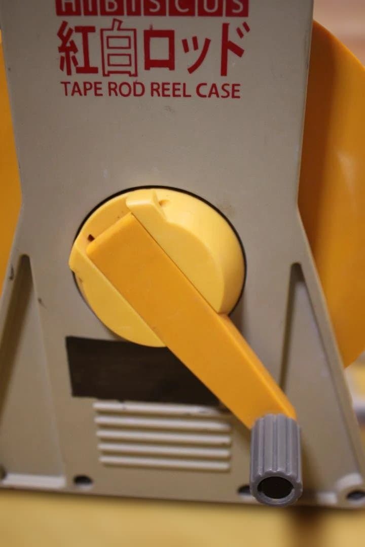 リボンロッド 幅 60mmケース付 30m ハイビスカス 紅白ロッド 陸上競技