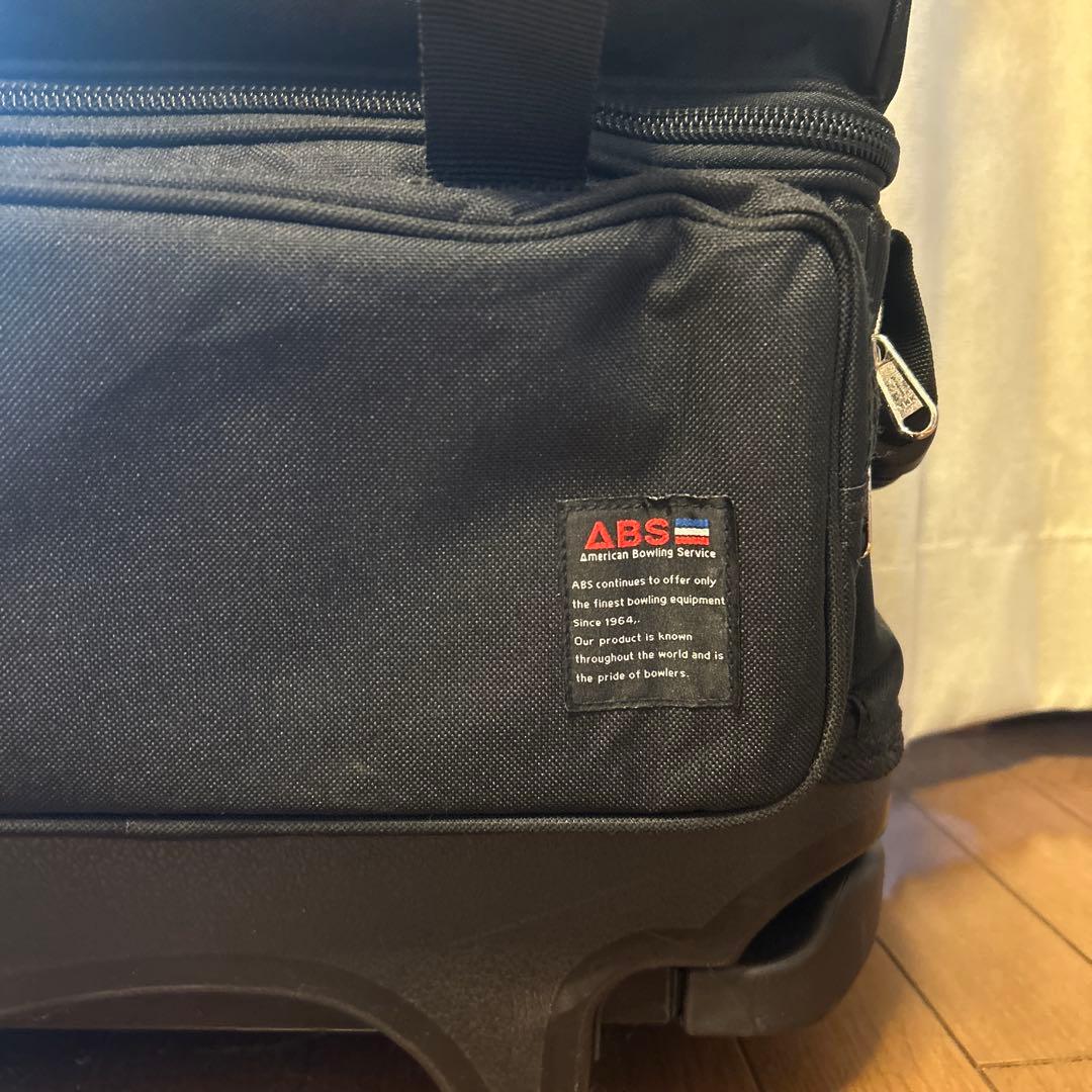 ABS B20-1180 ボウリングバッグ 2個用カート キャスター付き