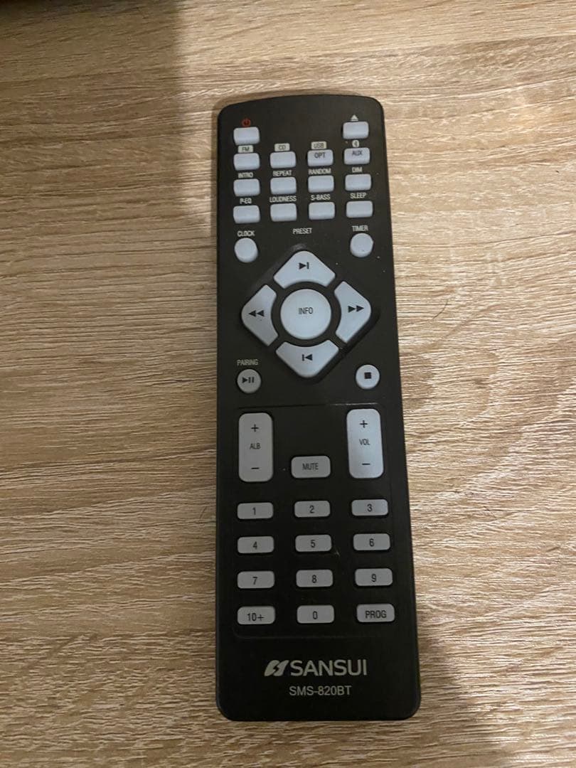 SANSUI　SMS-820BT　システムステレオ　Bluetooth