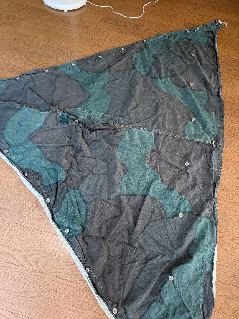 スウェーデン軍幕　used 4枚